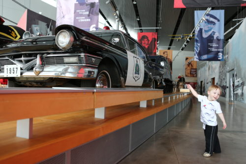 The Friends donated $11,643 to the RCMP Historical Collections Unit to help acquire and repair a 1957 Meteor Police Car, which is now prominently on display in the RCMP Heritage Centre's "March of the Mounties" exhibit. Additionally, the Friends have contributed $191,834 to the RCMP Historical Collections Unit between 2007 and year-end 2015.